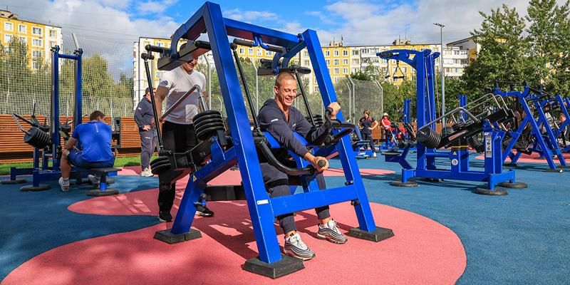 Два современных спорткластера появились на юго-западе Москвы