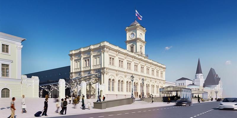 На Ленинградском вокзале установят новые навесы