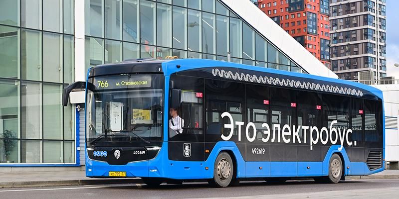 Электробусы вышли на маршруты № 766 и 831 на юге и юго-востоке столицы