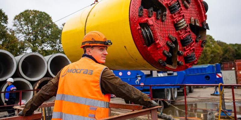 В Москве завершили прокладку тоннеля Кропоткинского подводного газопровода
